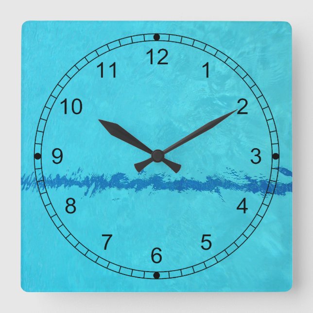 Horloge - Heure du pool (Recto)