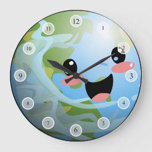 Horloge heureuse du monde