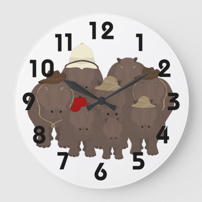 Horloge Hippo (Recto)