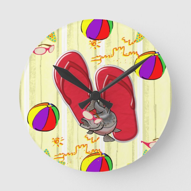 Horloge horaire de la plage (Recto)