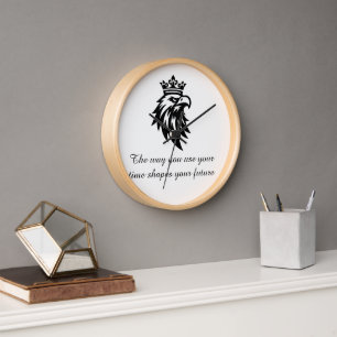 Horloge "Horloge murale à ligne numérique moderne pour la