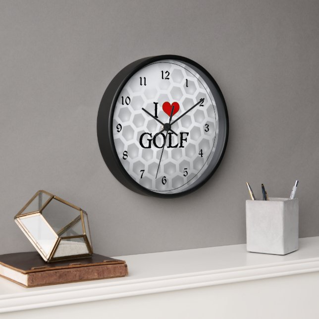 Horloge I Love Golf (Bureau)