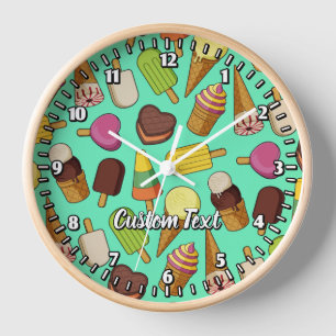Horloge Ice Cream