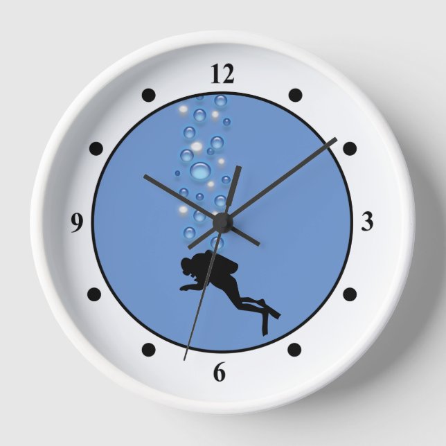 Horloge - Il est temps de plonger (Recto)