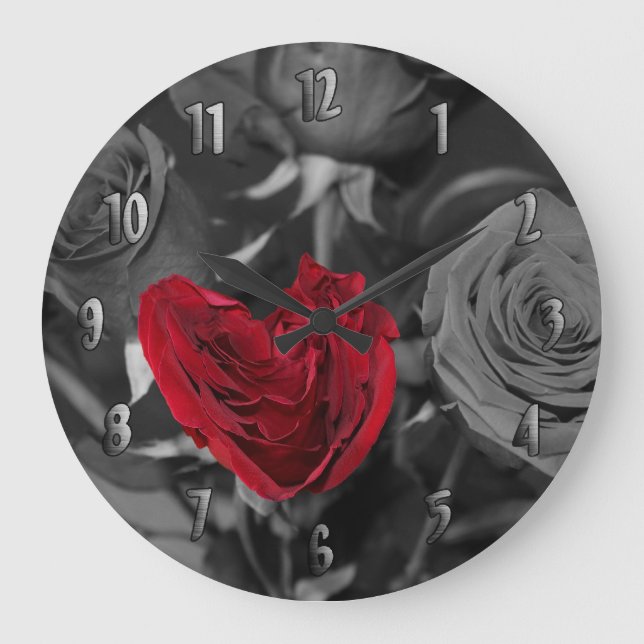Horloge imparfaitement parfaite avec des nombres (Recto)