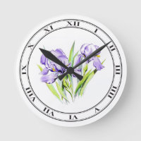 Horloge Irises
