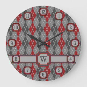 Horloge Jacquard des cendres et des membres