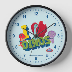Horloge J'adore les dinos Dino Ranch