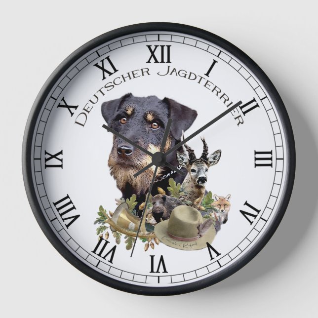Horloge Jagdterrier (Recto)