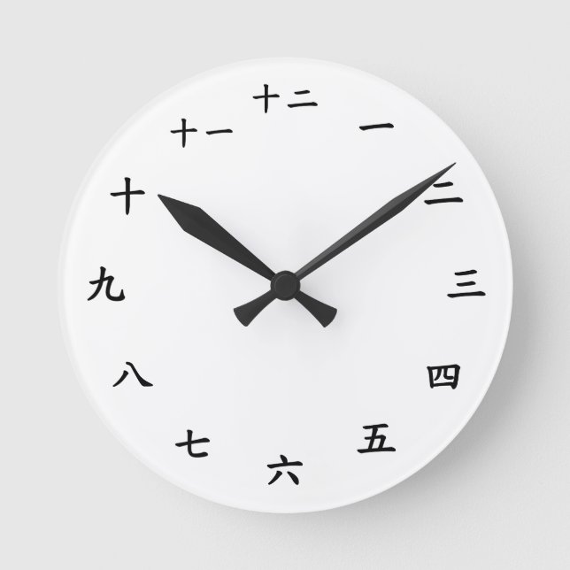 horloge japonaise (Recto)