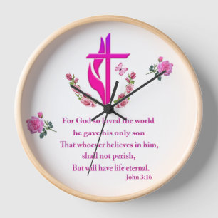 Horloge John 3:16