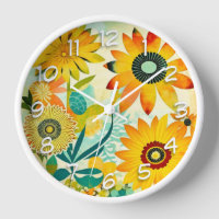 Jolie folk Art Fleurs Jaunes