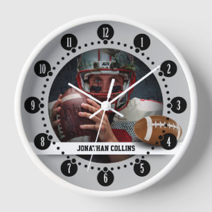Horloge Joueur de rugby à XV Sport Venin