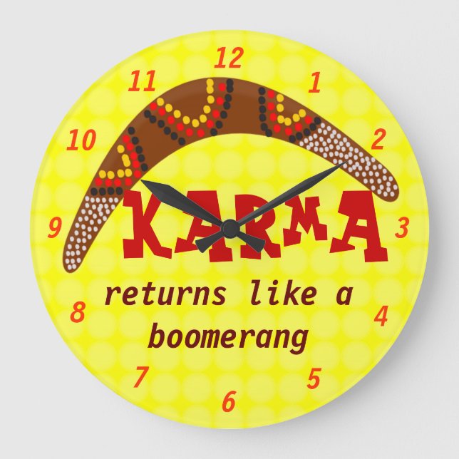Horloge karma (Recto)
