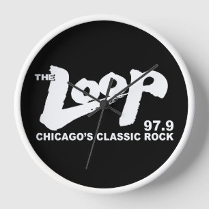 Horloge La boucle 97,9 FM Chicago's Classic Rock