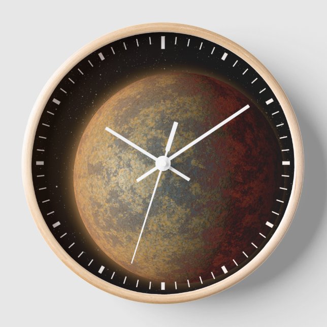 Horloge La Hot Rocky Exoplanet Hd 219134 B. (Recto)