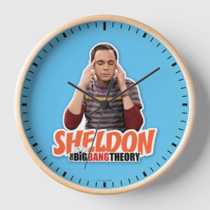 Horloge La théorie du Big Bang   Sheldon