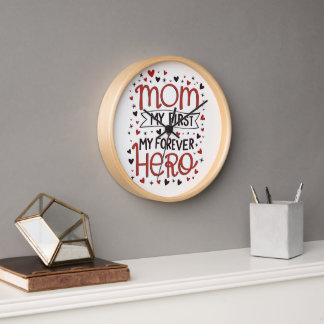 Horloge L'amour intemporel de maman