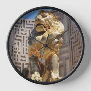 HORLOGE LAS VEGAS GOLD LION