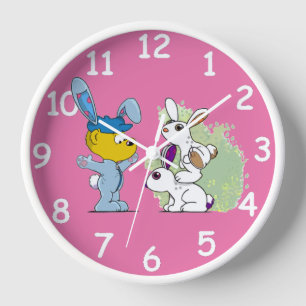 Horloge Le costume lapin de Ferald