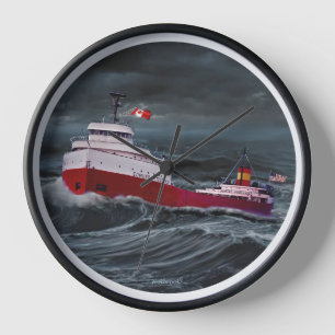 HORLOGE L'ÉPAVE DE L'EDMUND FITZGERALD