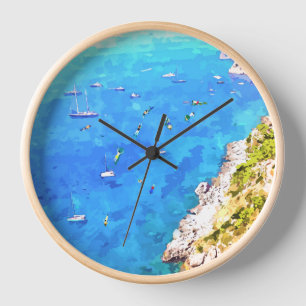 Horloge Les îles Capri