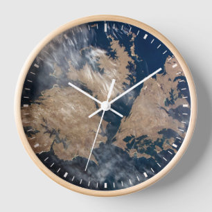 Horloge Les îles Falkland (îles Malvinas).