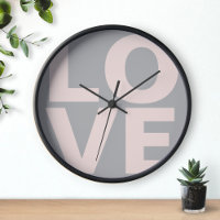 Lettres d'amour rose clair Typographie Arrière - p