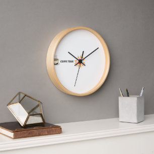 HORLOGE L'HEURE DU CAFÉ