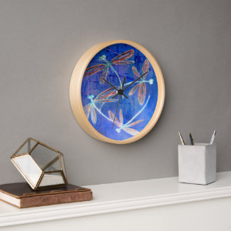 Horloge Libellule Indigo Haze Flit