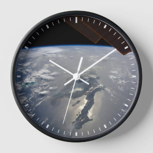 Horloge L'Île D'Hispaniola Avec Sunglin