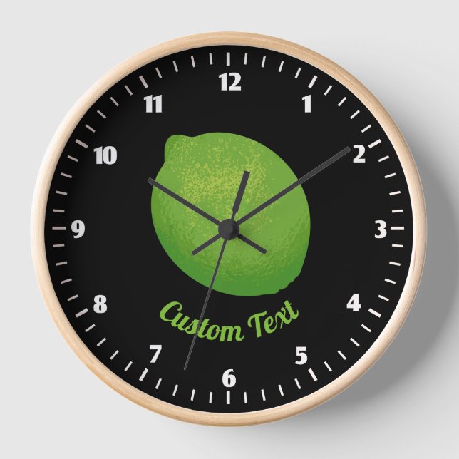 Horloge Lime (Recto)