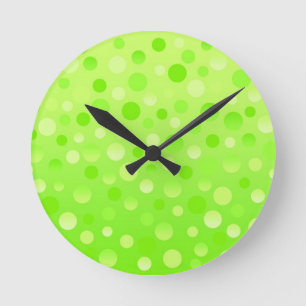 Horloge Lime Fizz ronde