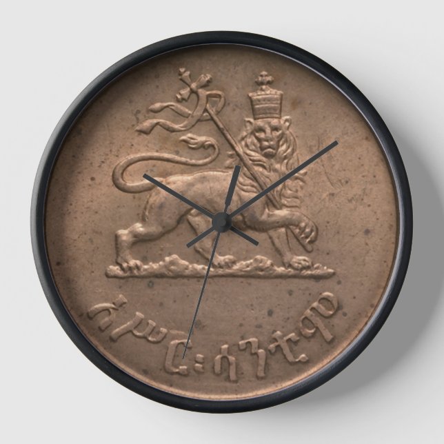 Horloge Lion of Judah Jah Rasta Reggae Roots (Recto)