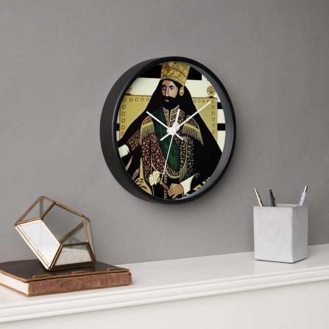 Horloge Lion of Judah Jah Rasta Reggae Roots (Bureau)
