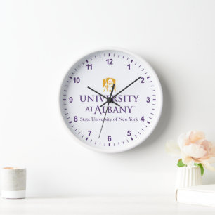 Horloge Logo de l'Université d'Albany