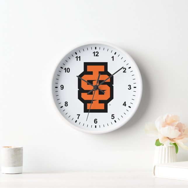 Horloge Logo de l'Université d'État de l'Idaho (Maison)