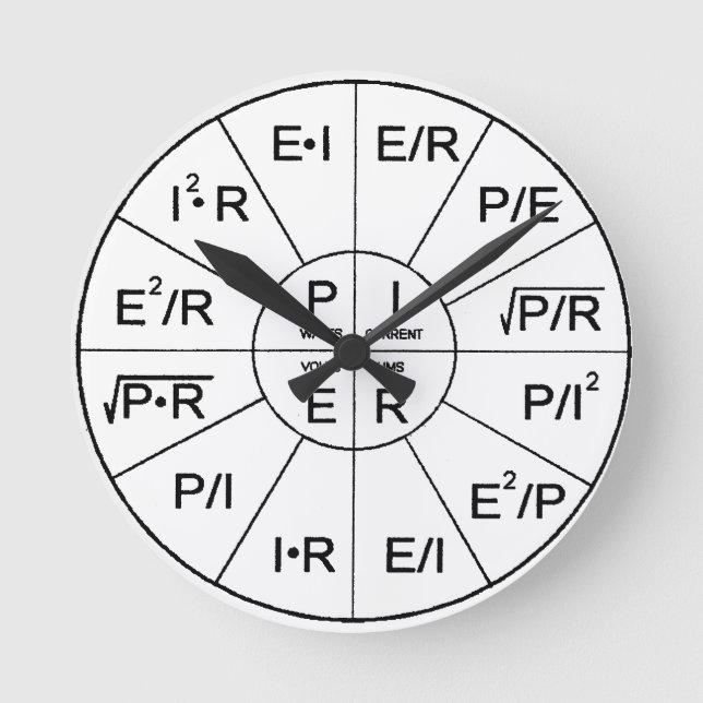 Horloge - Lois d'Ohm`s (Recto)