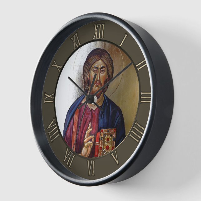 Horloge Lord Jesus Christ Pantocrate (Angle)