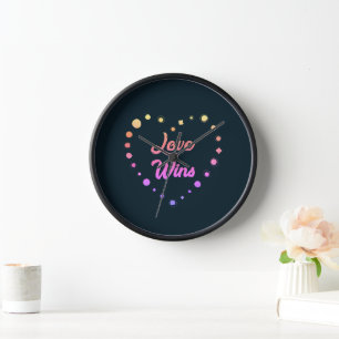 Horloge Love Wins Rainbow Edition