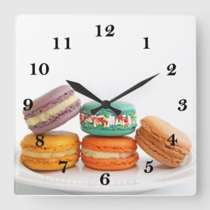 Horloge Macarons