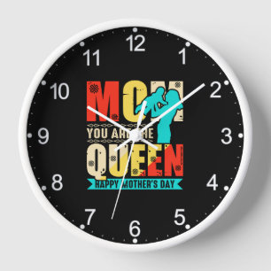 Horloge Maman Tu Es La Reine