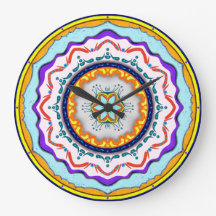 Horloge Mandala