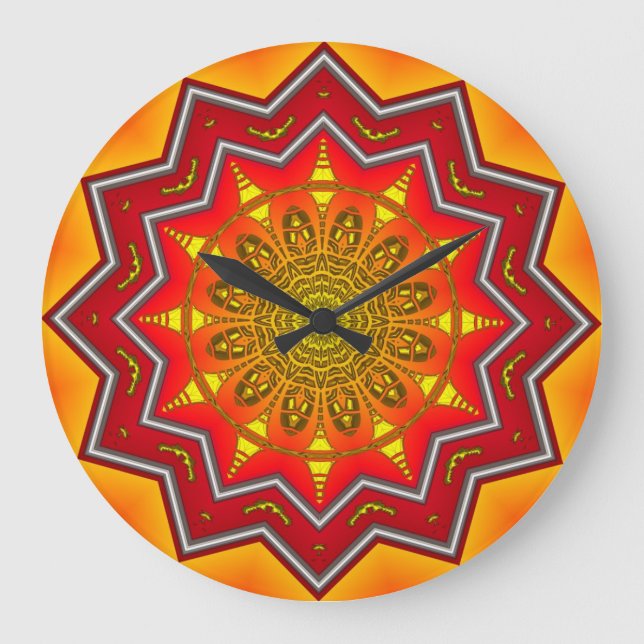 Horloge Mandala 3 (Recto)