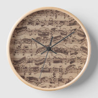 Manuscrit Bach Musique Feuille Antique