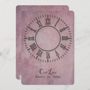 horloge mariage sans invitation à main