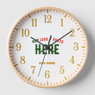 HORLOGE MARQUE BLANCHE MODERNE ET PERSONNALISABLE VÉRIFIÉE
