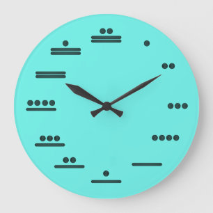 Horloge maya d'analogue de nombre