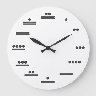 Horloge maya d'analogue de nombre