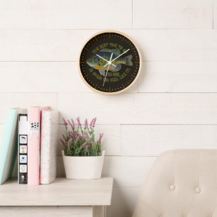 Horloge Meilleur moment pour la pêche de la perche soleil